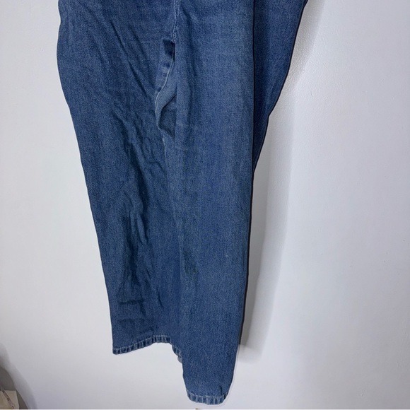 Vintage 90s Mickey Mouse Overalls Adult Denim Baggy XL Disney Catalog - Picture 4 of 10